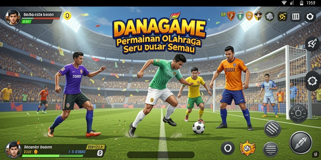 Tampilkan gameplay mendebarkan dari DANAGAME yang penuh aksi.