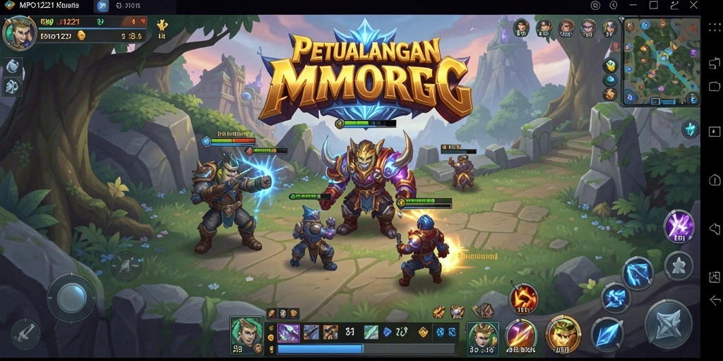 Gameplay seru di dunia epik MPO1221.