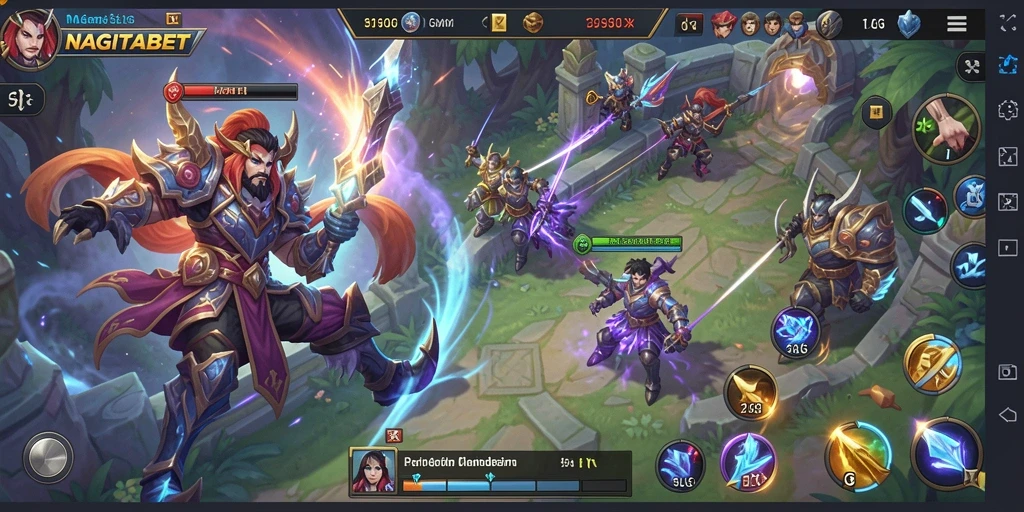 Tampilan gameplay NAGITABET yang mendebarkan dan penuh strategi.