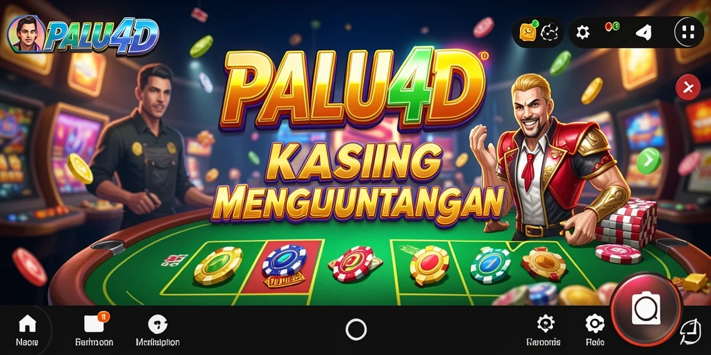 Tampilan menarik dari gameplay Kasino di PALU4D.