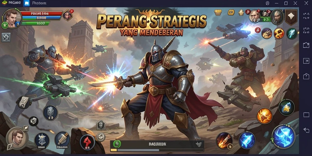 Tampilan mengesankan dari battles di PRG007 yang penuh strategi.