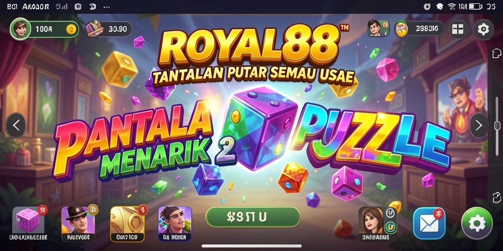 Tampilan gameplay menantang dan seru dari ROYAL88.